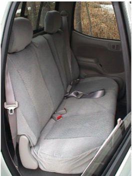 2001-2004 Toyota Tacoma Double Cab Front and Back Seat Set. Front